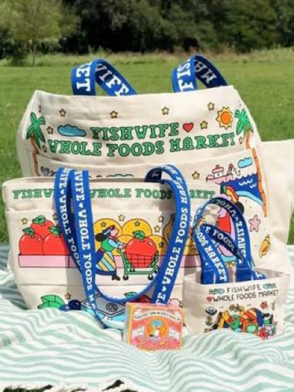 Fishwife x Whole Foods Market Viral limited-edition tote bag collection 2026